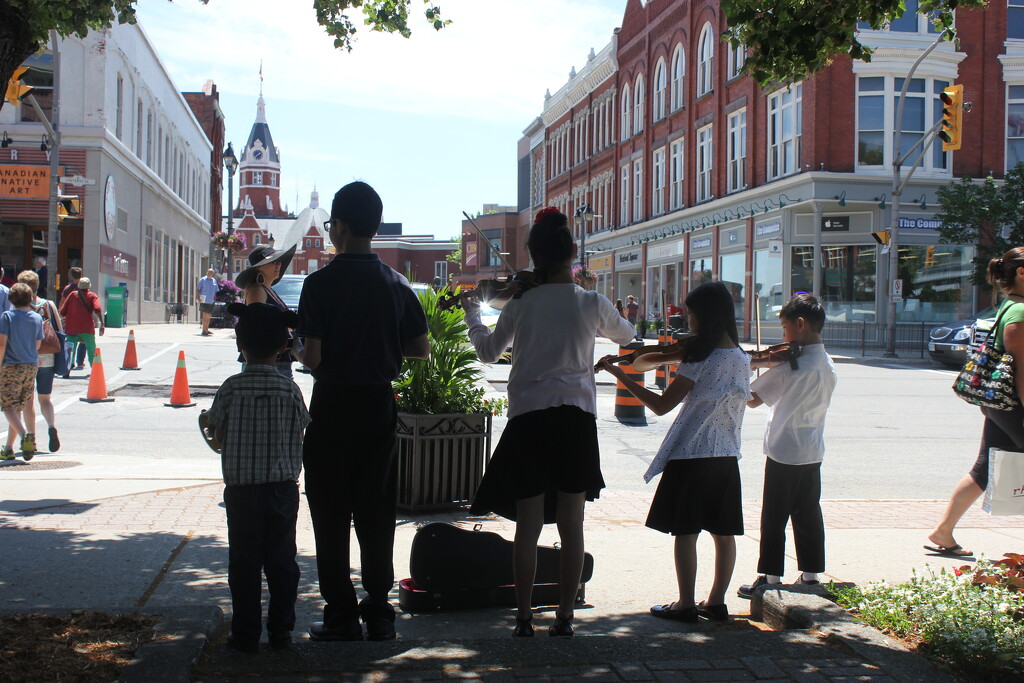 Music #3: Young Musicians in Stratford, Ontario by spanishliz