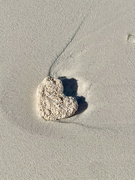 31st Mar 2022 - Heart on the beach. 