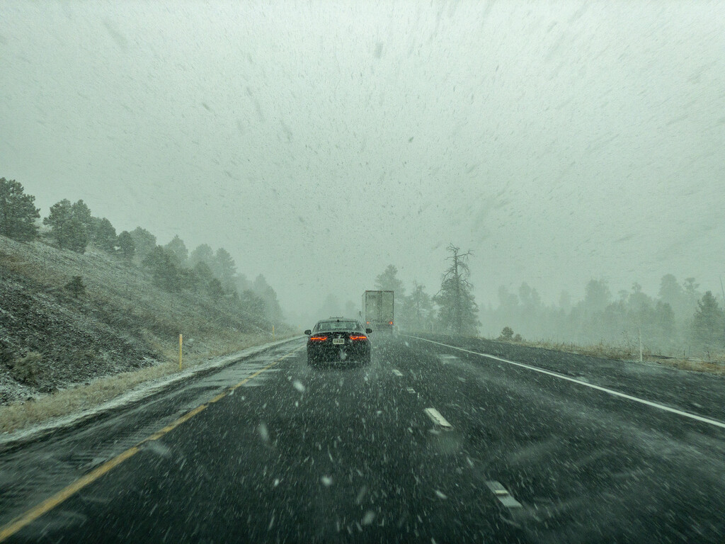 Flagstaff snow by jeffjones