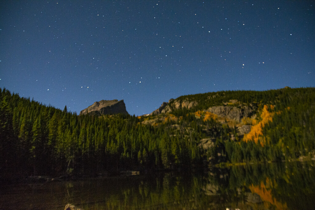 Bear Lake At Night by cwbill