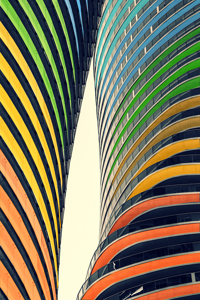 Cityscape Stripes by pdulis