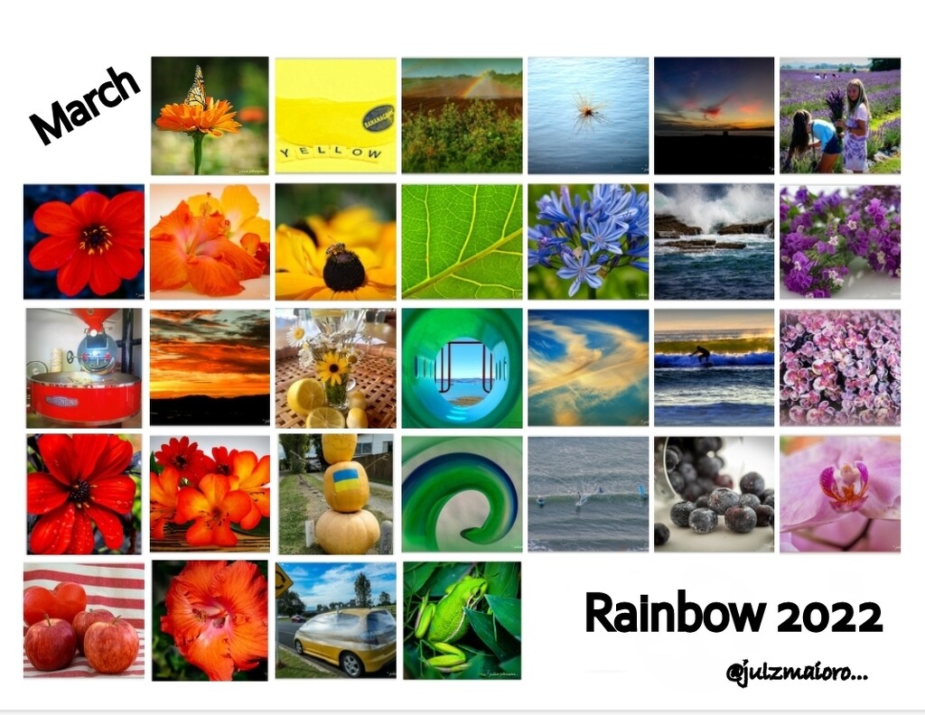 Rainbow Month Collage.. by julzmaioro
