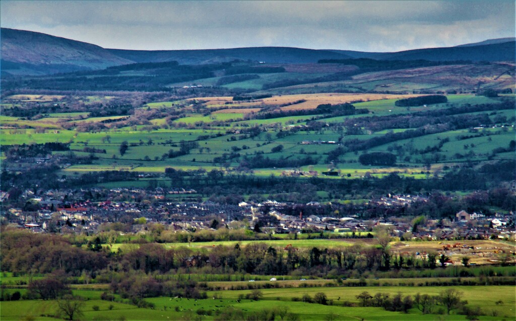 A view from the Nick of Pendle Hill. Lancashire. UK. by grace55