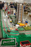 3rd Apr 2022 - Puget Sound Lego Train Club train exhibit 