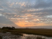 4th Apr 2022 - Sunset over the salt marsh