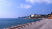 1st Apr 2022 - Seaton from the beach