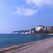 Seaton from the beach