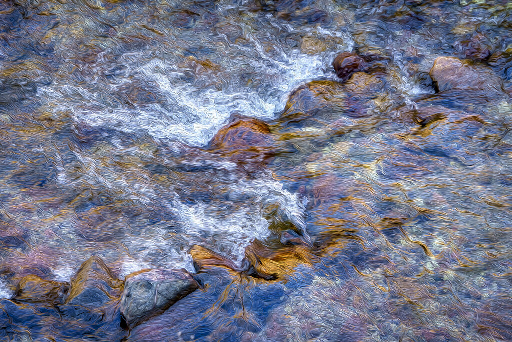Bright Angel Creek by kvphoto