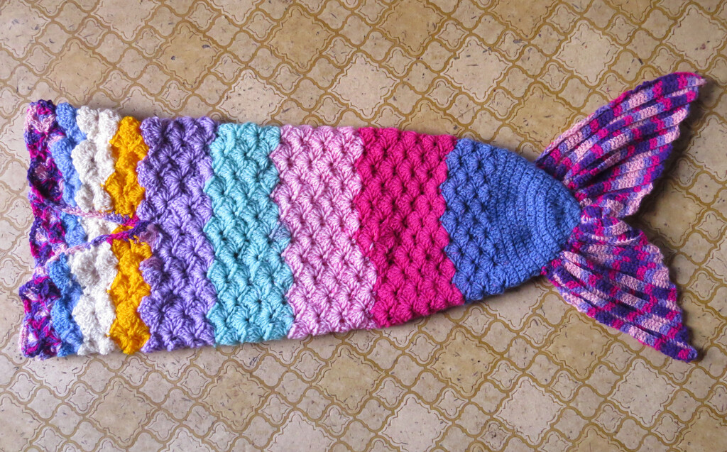 Mermaid tail blanket  by kali66