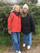 8th Apr 2022 - Daughter and granddaughter out for a chilly spring walk. 