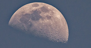 9th Apr 2022 - This Afternoon's Moon Shot!