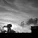 b&w cloud silhouettes  by antonios