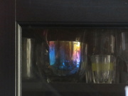 2nd Apr 2022 - Light effects in the glass cabinet