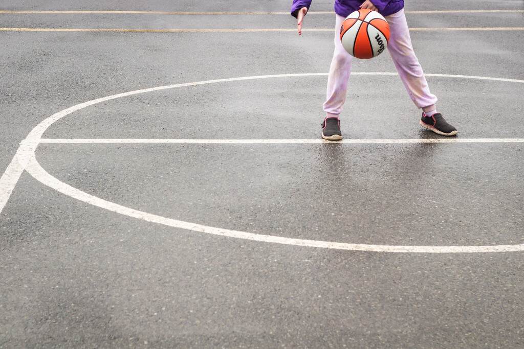 Wet Day Basketball by tina_mac