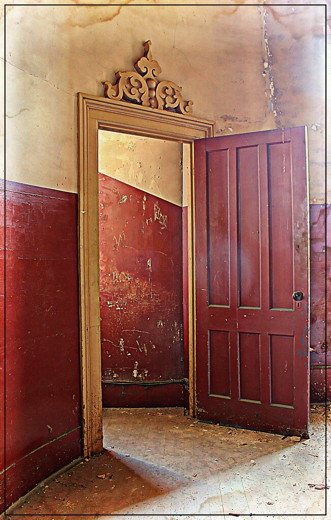 Forgotten Door by olivetreeann