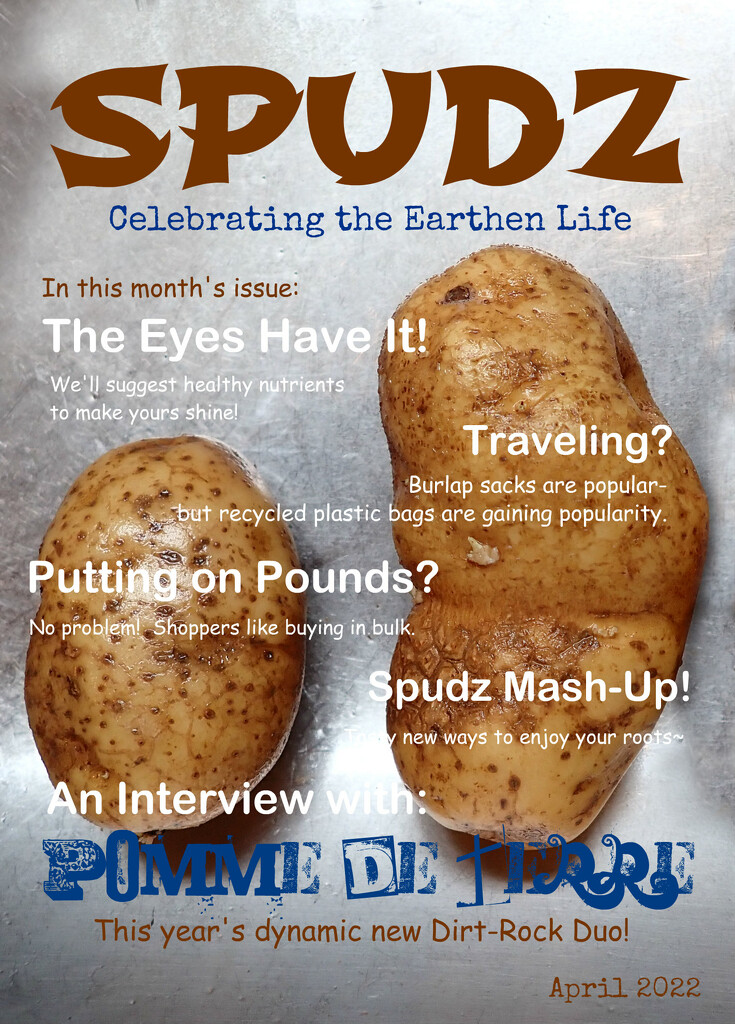 Not For People Magazine- Spudz by olivetreeann
