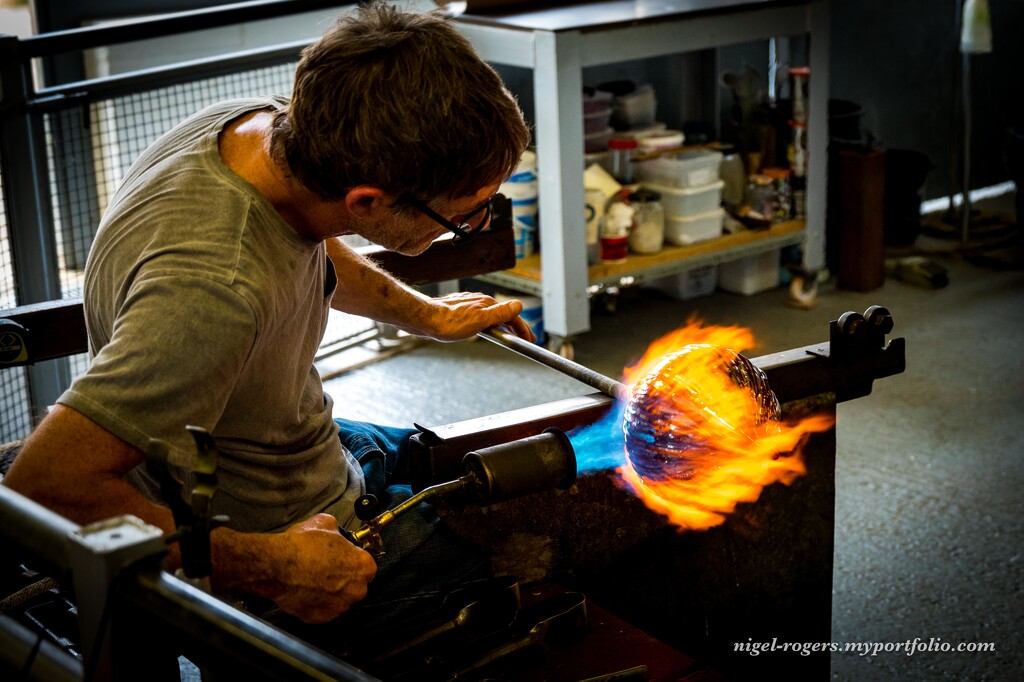 The Glass Blower by nigelrogers