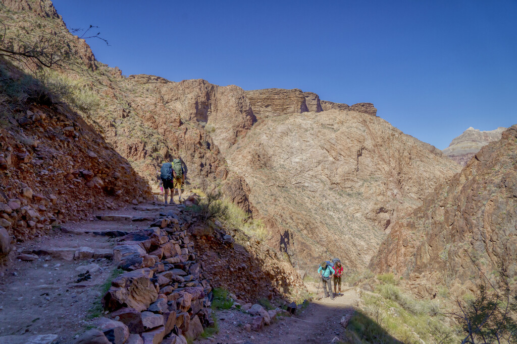 Backpacking the Bright Angel Trail by kvphoto