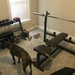 April 10, Luna checking out the weight room. IMG_6588 by georgegailmcdowellcom