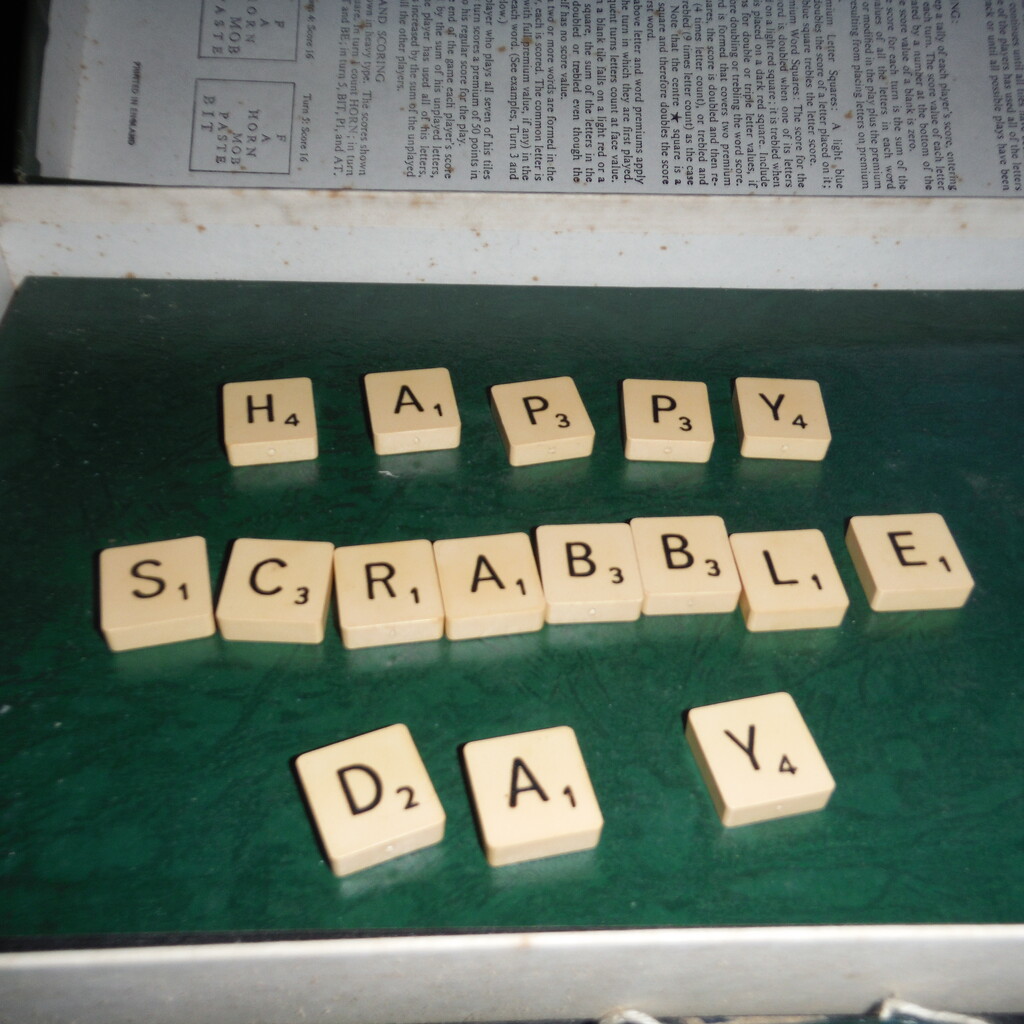 Happy Scrabble Day! by spanishliz