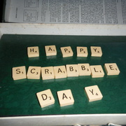 13th Apr 2022 - Happy Scrabble Day!