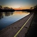 A River Trent sunset by vikdaddy
