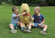 17th Apr 2022 - Happy Easter from my little bunnies