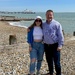 Eastbourne beach with Olivia by jeremyccc