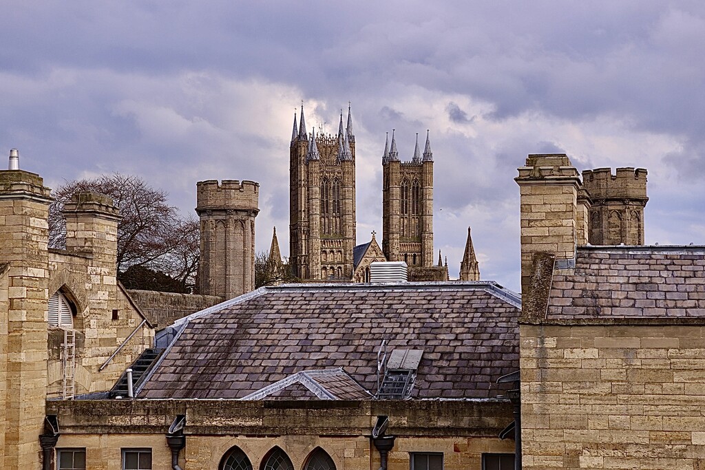 Roofs chimneys turrets & towers by carole_sandford