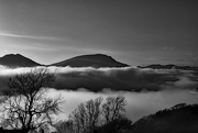 7th Apr 2022 - Evening mist in the Welsh mountains