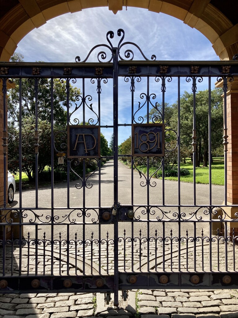 Rivendell gates.  by kartia