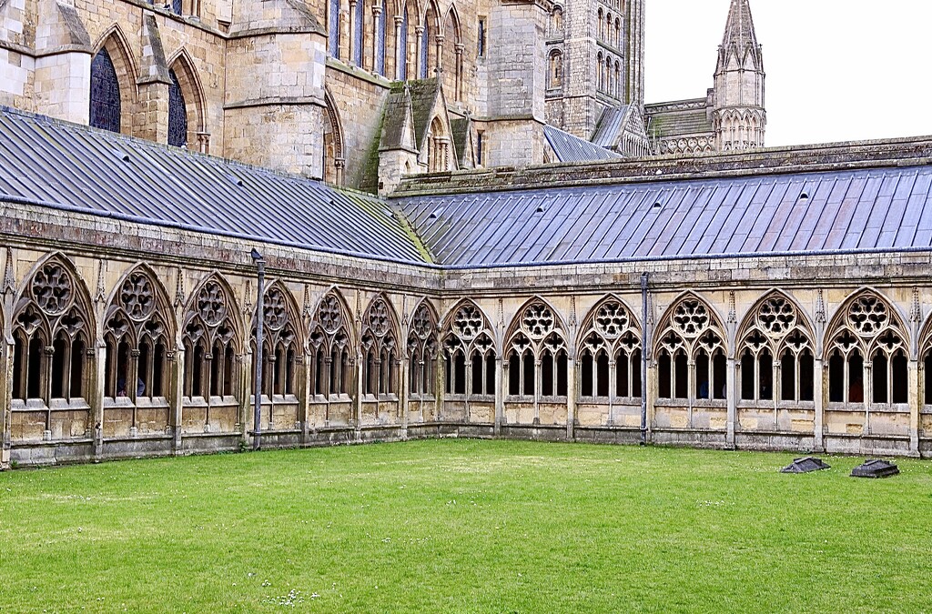 Lincoln Cathedral cloisters 1 by carole_sandford