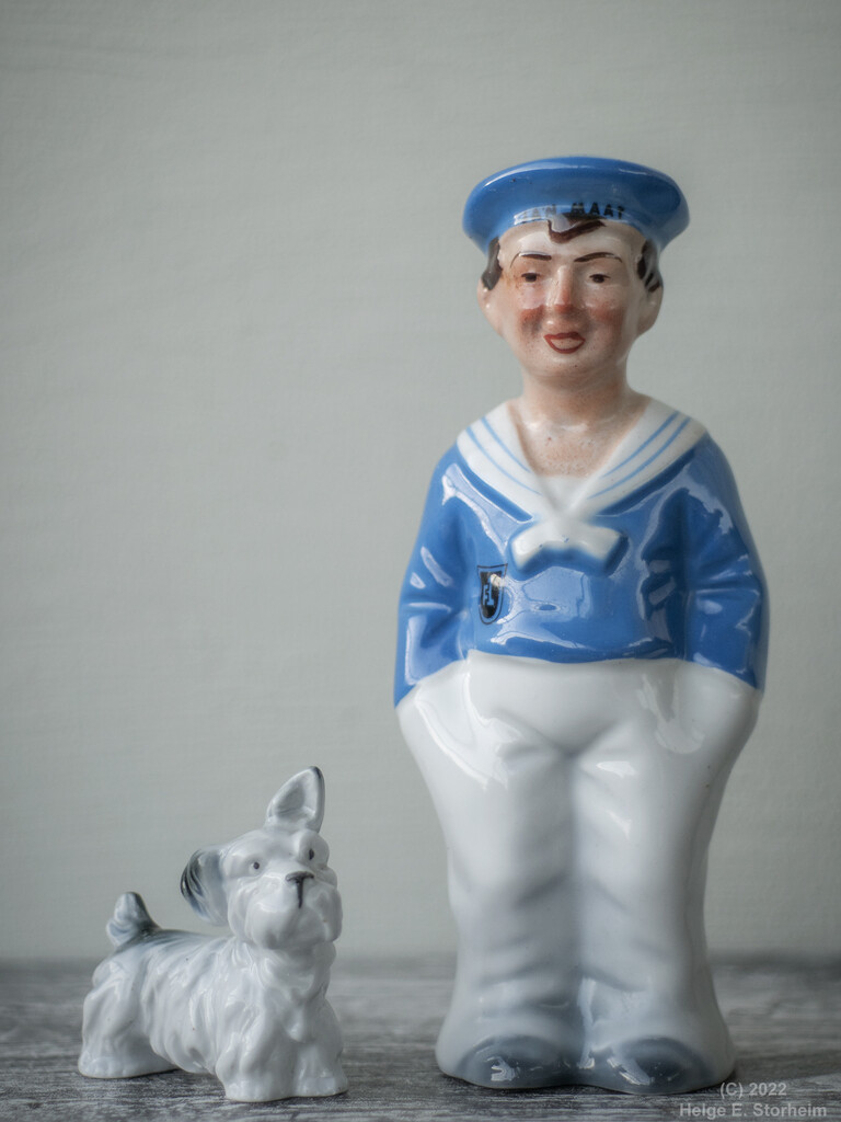 A sailor and his dog :-) by helstor365