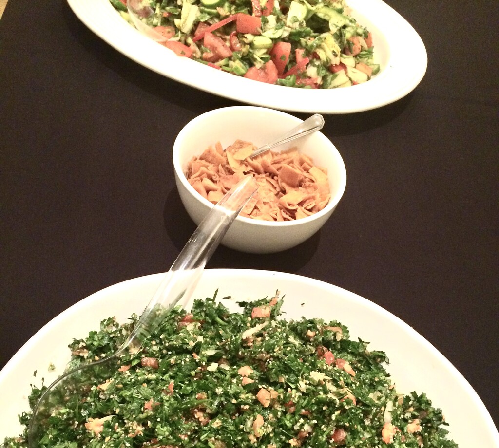 Middle Eastern Salads  by rensala