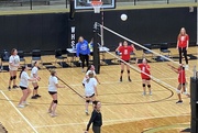 20th Apr 2022 - 6th grade volleyball action