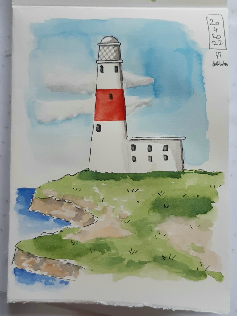 Lighthouse vignette by artsygang