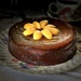 Apricot Almond Cake on a Pretty Plate   by rensala