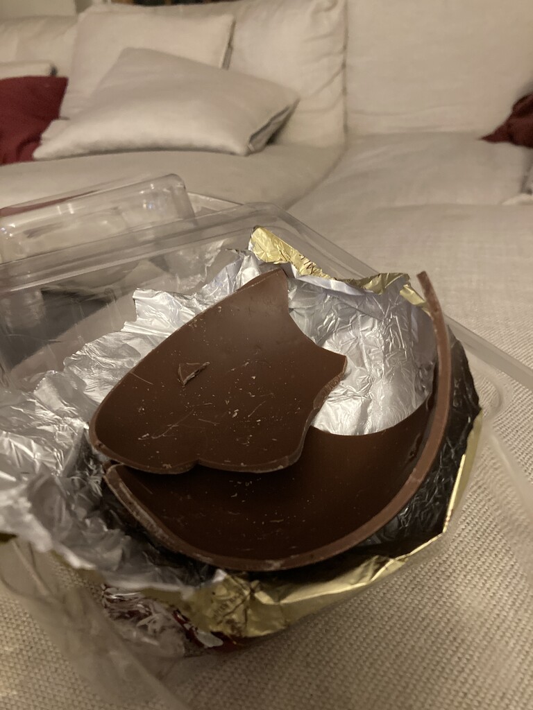 Nothing like Egg-shaped Chocolate  by elainepenney