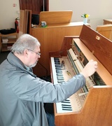 25th Apr 2022 - Piano tuner at work