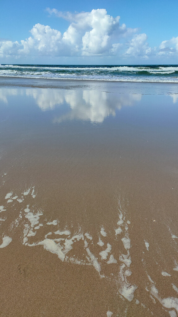 Reflections: Mudjimba Beach by jeneurell