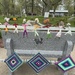 Some of the yarn art being displayed at our park. by essiesue