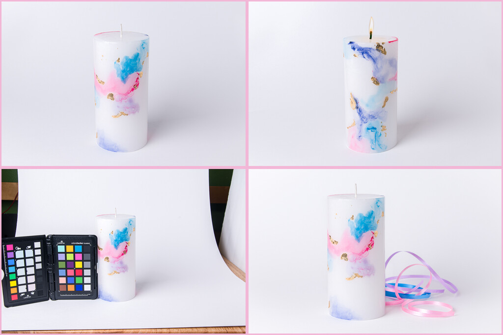 The Multicolor Candle Project by cjphoto