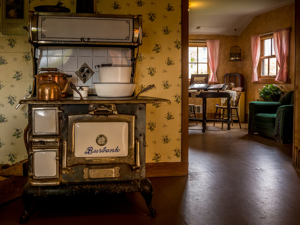 Kitchen Stove, Managers House by cdcook48