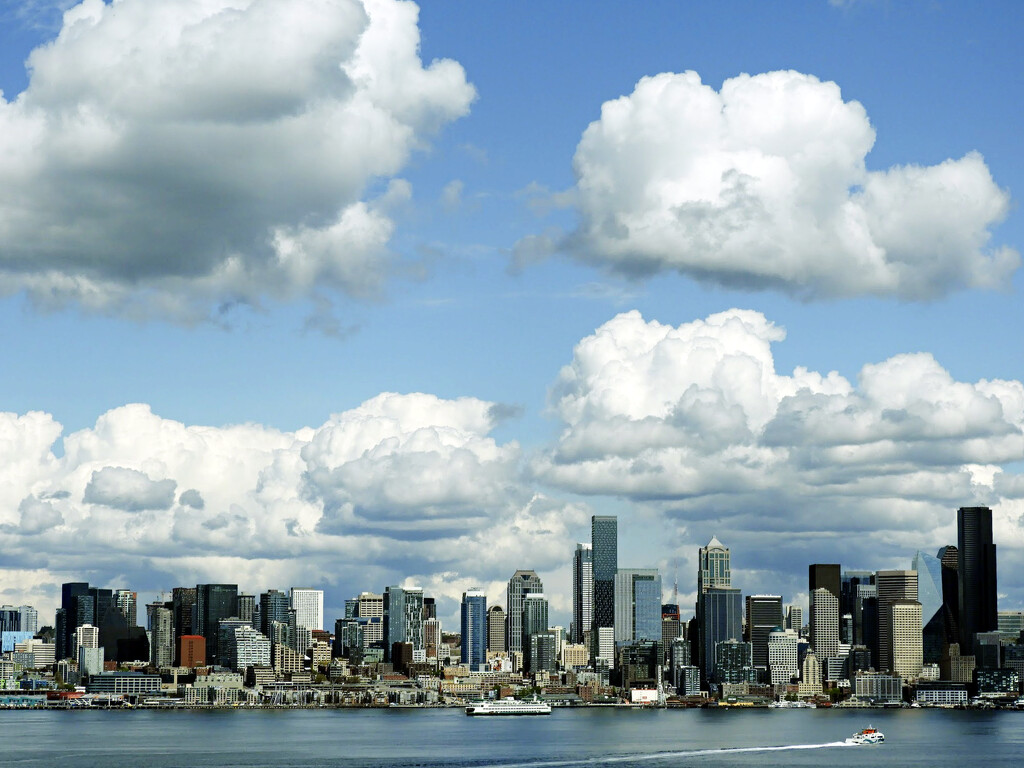 Clouds Over The City by seattlite