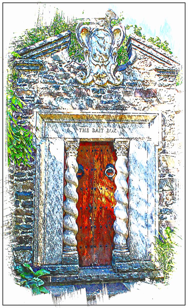The Bait Box Door by olivetreeann
