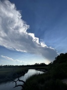 5th May 2022 - Unique cloud formation over the marsh