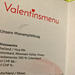 Valentinsmenu with a heart.  by cocobella
