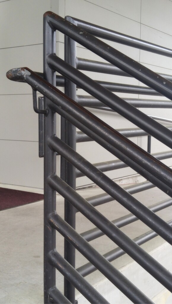 Just metal stair railing... by marlboromaam