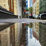 10th May 2022 - Street & Puddle