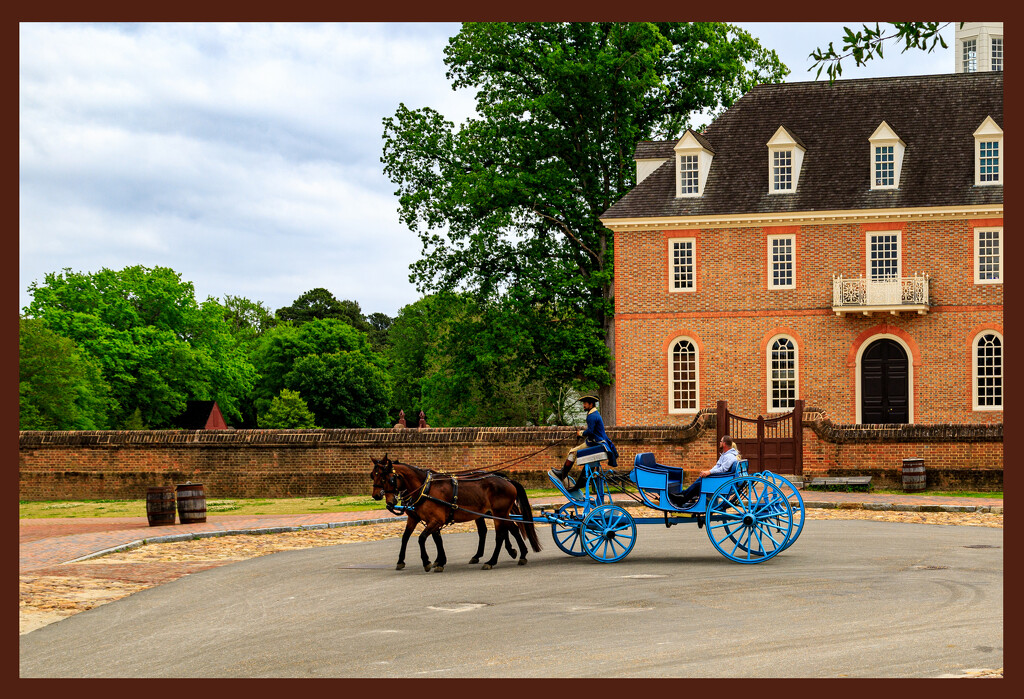 Transportation in Colonial Williamsburg by hjbenson